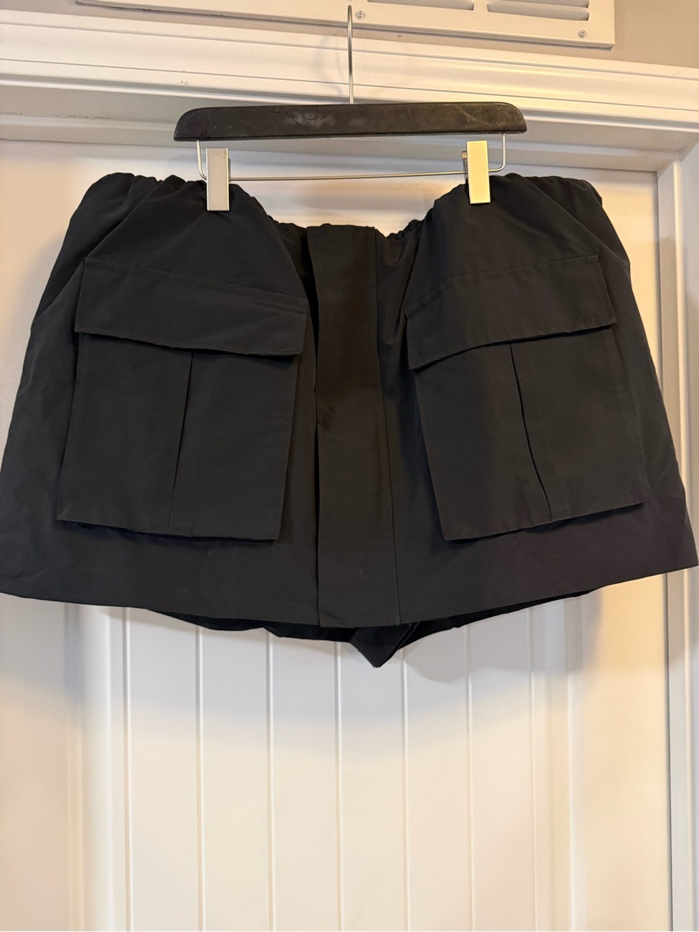 KBB Black Women's Cargo Skort